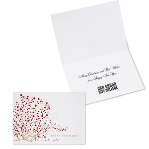 Red Berries Christmas Greeting Card Main Image