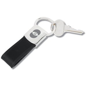 Terra Leather Key Ring - Closeout Main Image