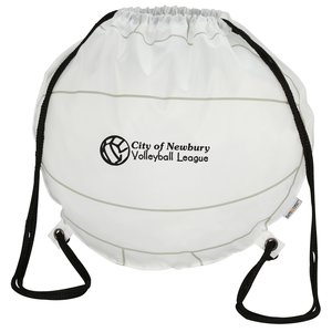 Game Time! Volleyball Drawstring Backpack - 24 hr Main Image