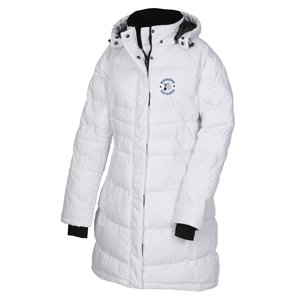 Balkan Insulated Quilted Long Length Jacket - Ladies' Main Image