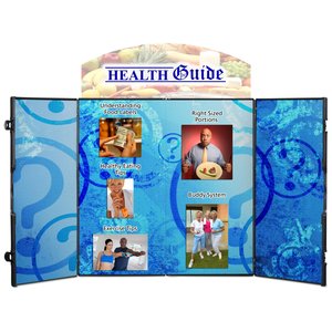Double Fold Tabletop Display - 6' - Full Color Main Image