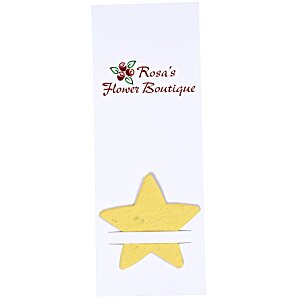 Plant-A-Shape Flower Seed Bookmark - Star Main Image