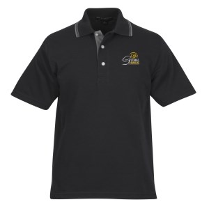 Rapid Dry Baby Pique Tipped Polo - Men's Main Image