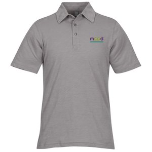 Ring Spun Cotton Slub Polo - Men's Main Image