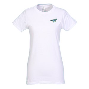 District Concert Tee - Ladies' - White - Embroidered Main Image