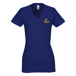 District Concert V-Neck Tee - Ladies' - Colors - Embroidered Main Image
