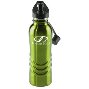 Curve Stainless Steel Bottle - 28 oz. - Closeout Main Image