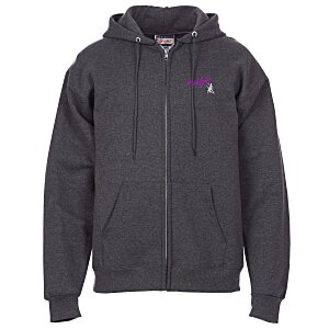 Hanes Ultimate Cotton Full-Zip Hoodie - Embroidered Main Image