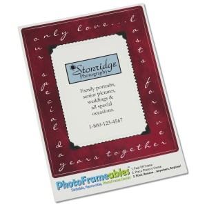 Removable Picture Frame Decal - 2 x 3 - Snapshot Main Image