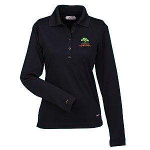 Brecon Long Sleeve Moisture Wicking Polo - Ladies' Main Image