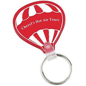 Air Balloon Soft Keychain - Translucent Main Image