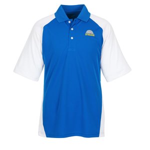 Cool-N-Dry Two-Tone Stain Release Polo Main Image