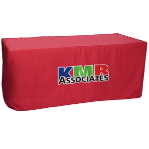 Closed-Back Fitted Table Cover - 6' - Heat Transfer Main Image