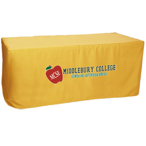 Closed-Back Fitted Table Cover- 8' - Heat Transfer Main Image
