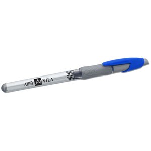 Bic Z4 Free Ink Rollerball Pen-Silver Grip-Closeout Main Image