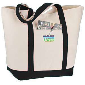 Admiral's Boat Tote - 16" x 22" - Embroidered Main Image