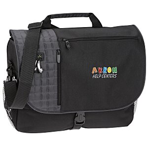 Verve Checkpoint-Friendly Laptop Messenger Bag - Embroidered Main Image