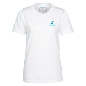 Port & Company Essential T-Shirt - Ladies' - White - Screen Main Image