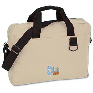 Slim Organizer Brief Bag - Embroidered Main Image
