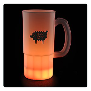 Frosted Light-Up Stein - 20 oz. Main Image
