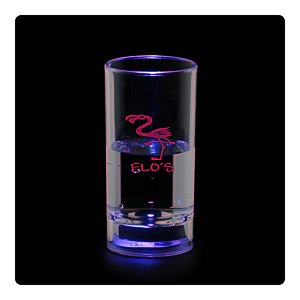 Liquid Activated Light-Up Shooter Glass - 2 oz. Main Image
