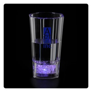 Liquid Activated Light-Up Fluted Shot Glass - 2 oz. Main Image