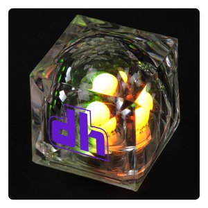 Crystal Light Up Ice Cube - Multicolor Main Image