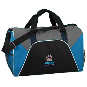 Color Panel Sport Duffel - Embroidered Main Image