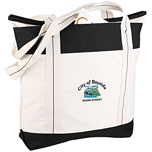Hamptons Weekend Tote Bag - Embroidered Main Image