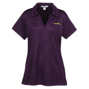 Tech Embossed Pattern Polo - Ladies' Main Image