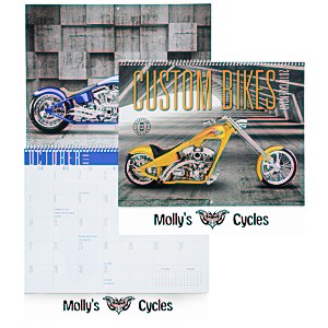 Custom Bikes Calendar Main Image