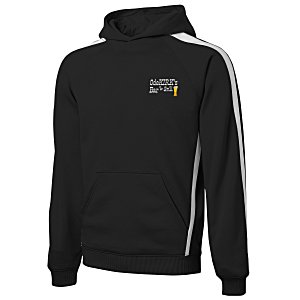 Colorblock Sport Fleece Hoodie - Embroidered Main Image