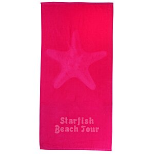Tone on Tone Stock Art Towel - Starfish Main Image
