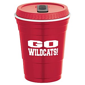 Game Day Cup with Lid - Opaque - 16 oz. Main Image
