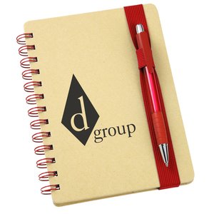 Bright Line Recycled Notebook w/Pen - Closeout Main Image