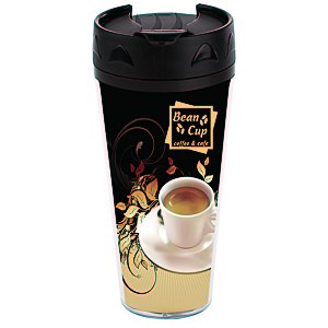 Full Color Voyager Insulated Travel Tumbler - 16 oz. Main Image