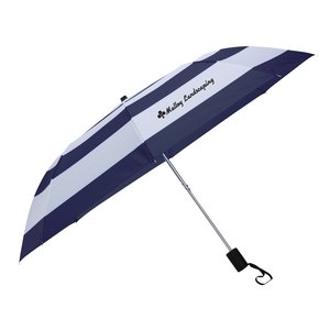 Nautical Stripe Umbrella - 44" Arc Main Image