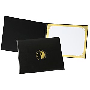 Single Award Folder - Foil Corners Main Image