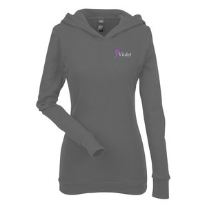 Next Level Soft Thermal Hoodie - Ladies' - Embroidered Main Image