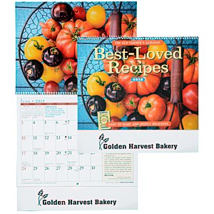 The Old Farmer's Almanac Calendar - Recipe - Spiral - 24 hr Main Image
