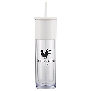 Ice Cool Tumbler with Straw Main Image