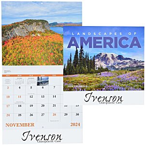 Landscapes of America Calendar - Stapled - 24 hr Main Image