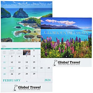 Glorious Getaways Calendar - Stapled - 24 hr Main Image