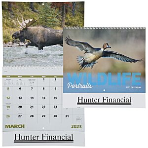 Wildlife Portraits Calendar - Spiral - 24 hr Main Image