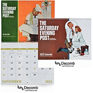 The Saturday Evening Post Norman Rockwell Calendar - Spiral - 24 hr Main Image