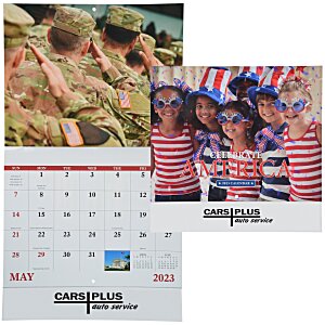 Celebrate America Calendar - Stapled - 24 hr Main Image
