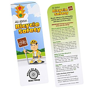 Just the Facts Bookmark - Bicycle Safety Main Image