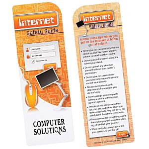 Just the Facts Bookmark - Internet Safety Main Image