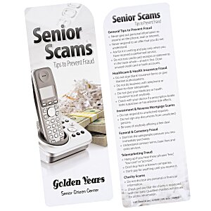 Just the Facts Bookmark - Senior Scams Main Image