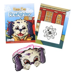 Coloring Book with Mask - Flash the Firefighter Main Image